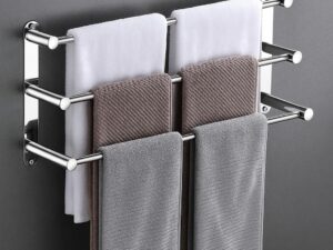 TOALLERO BARRAL TRIPLE ACERO INOXIDABLE 50CM