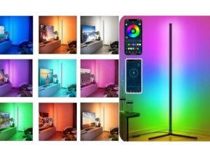 LAMPARA LED ESQUINERO RGB