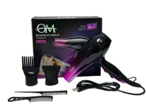 SECADOR DE PELO OM - 4 EN 1