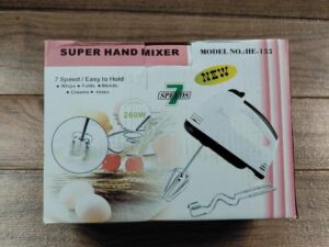 BATIDORA DE MANO 260 WTTS 7 VELOCIDADES